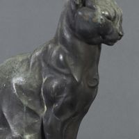 Antonio De Val: Gatto, bronzo Collezione privata