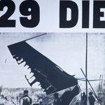 Andy Warhol. 129 Die in Jet, 1962. Acrylic and pencil on canvas. Overall: 254 x 182.9 cm (100 x 72 in.). Museum Ludwig, Cologne<br> 2011 The Andy Warhol Foundation for the Visual Arts, Inc. / Artists Rights Society (ARS), New York, Rheinisches Bildarchiv Kln